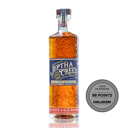 Jeptha Creed Red, White & Blue Bourbon - Batch 3